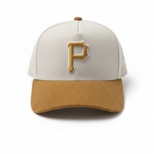 New Era Beige and Brown Cap Pittsburgh Pirates